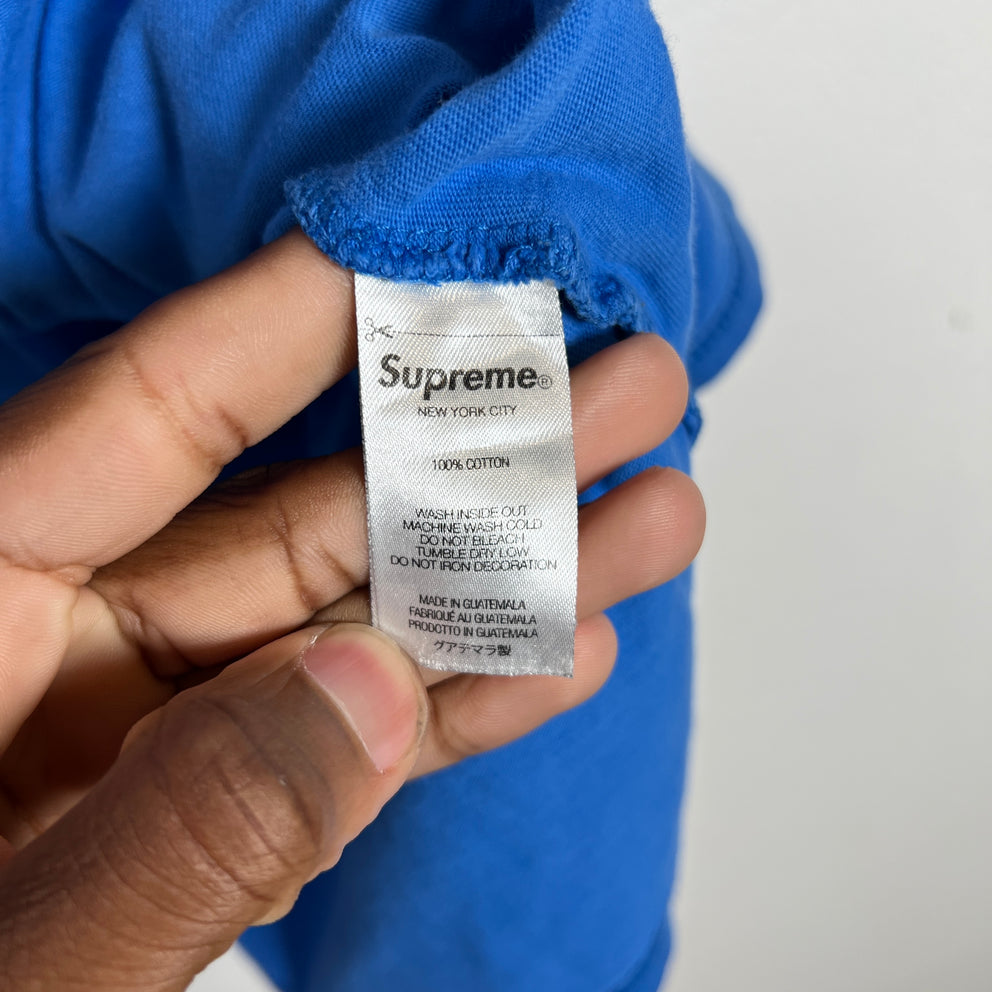Supreme Embroidered Arabic Logo T-Shirt