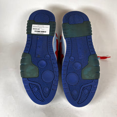 Off-White Blue/Red Out Of Office Sneakers Size 43