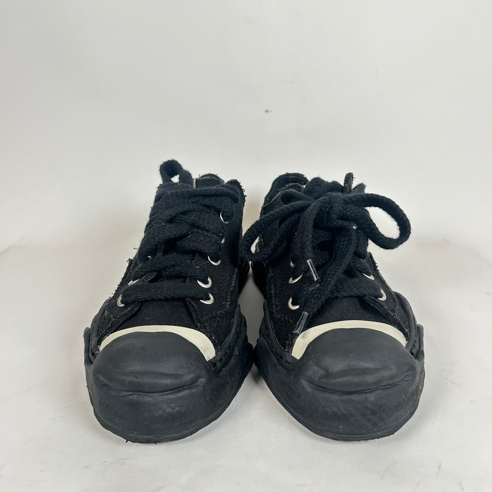 MMY Black/Black Hank OG Sole Canvas Sneaker Size 40