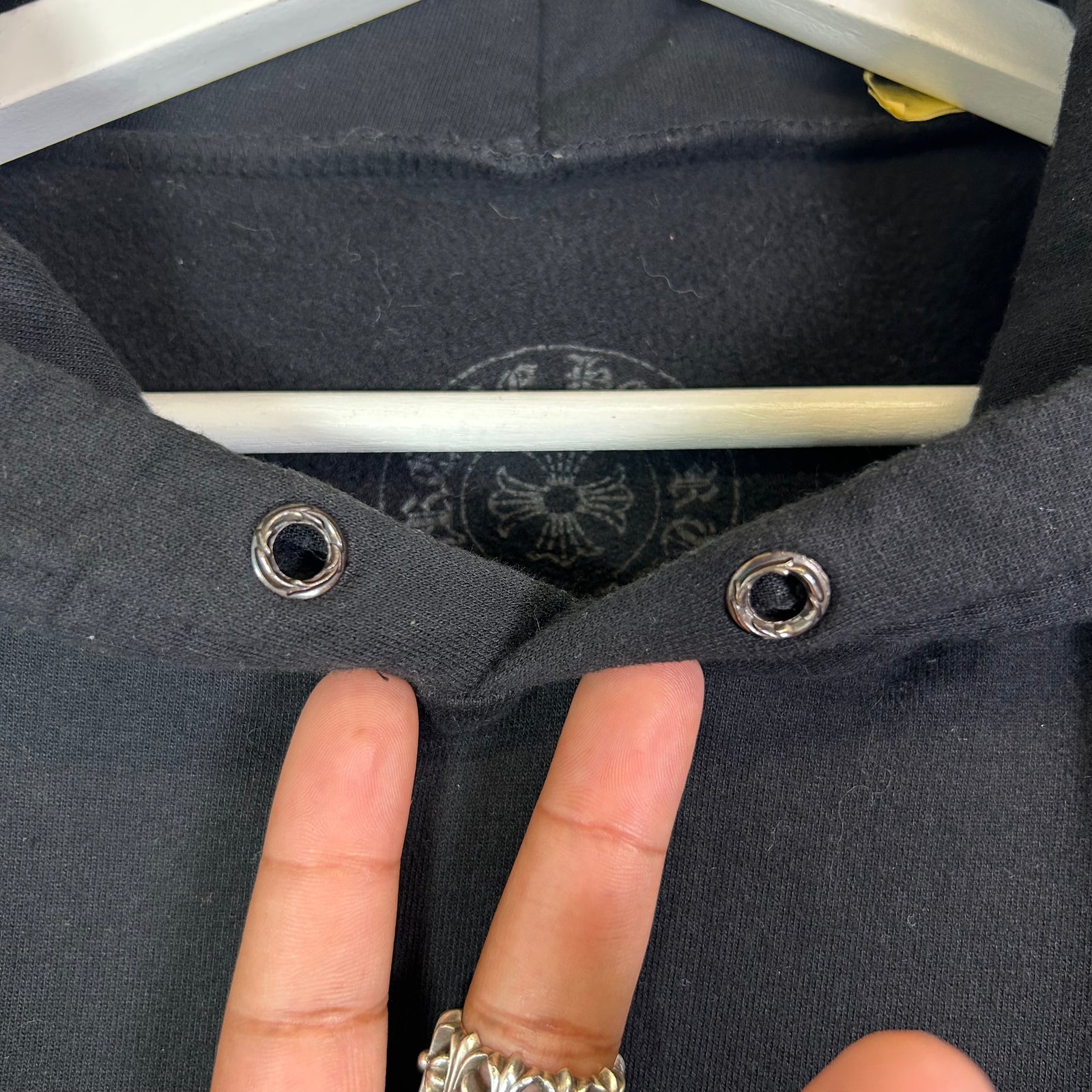 Chrome Hearts Floral Horseshoe Hoodie
