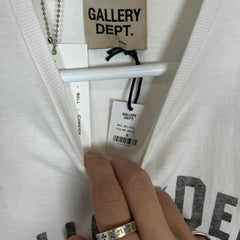 Gallery Dept White Book Club Tee Size S