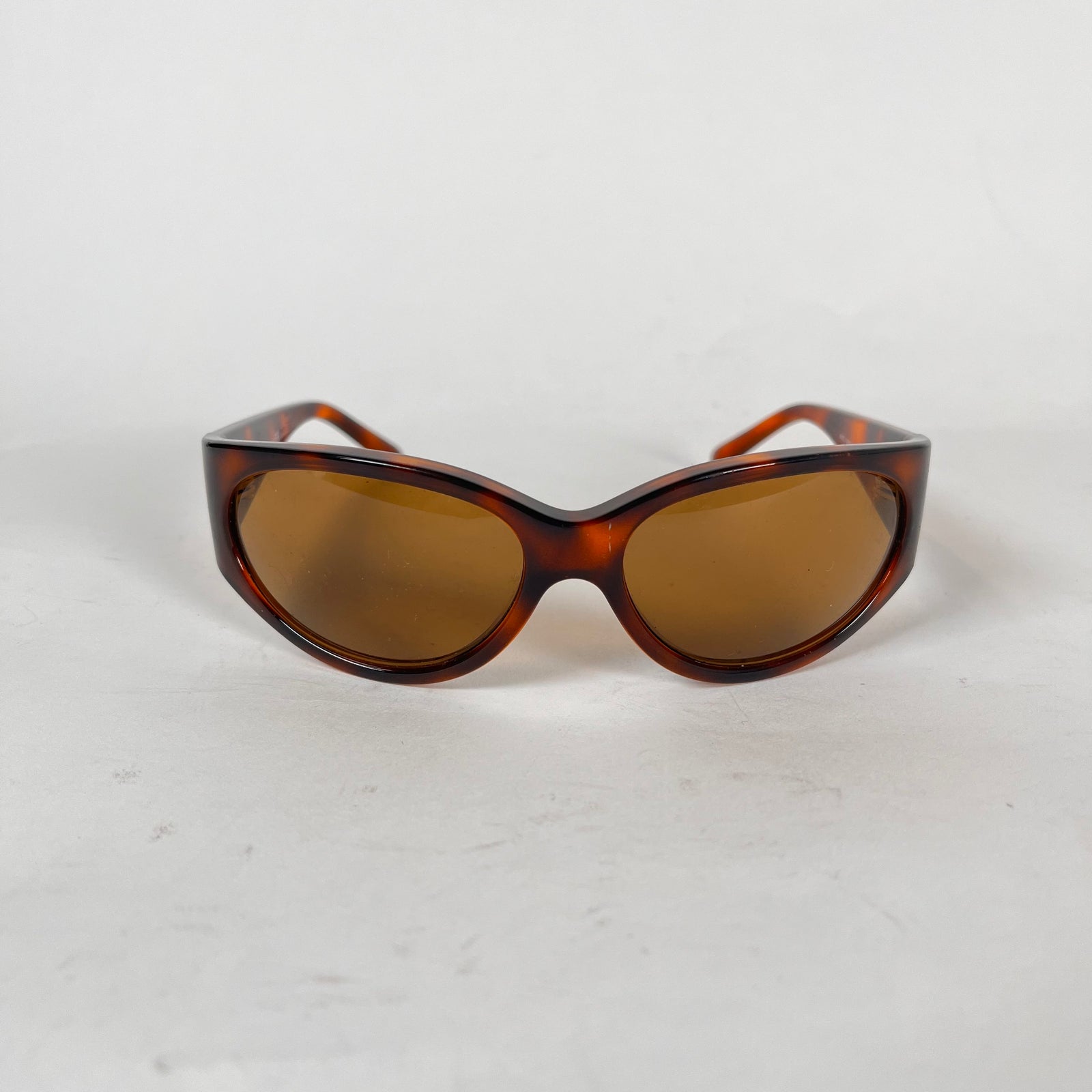 Versace Bronze Oval Sunglasses