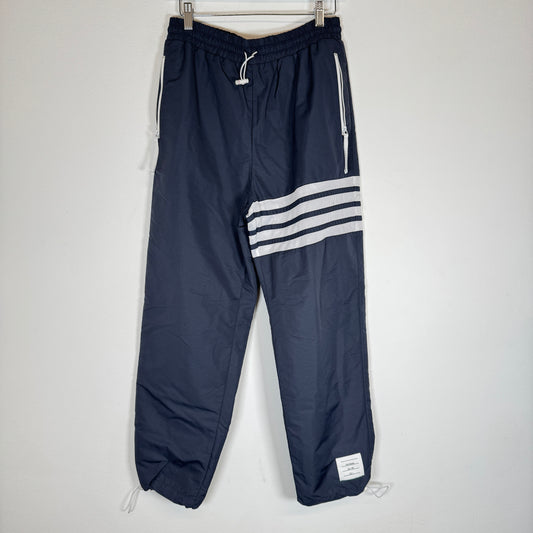 Thom Browne Navy Nylon Pants Size 2