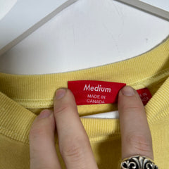 Supreme Yellow Bogo Crewneck Size M