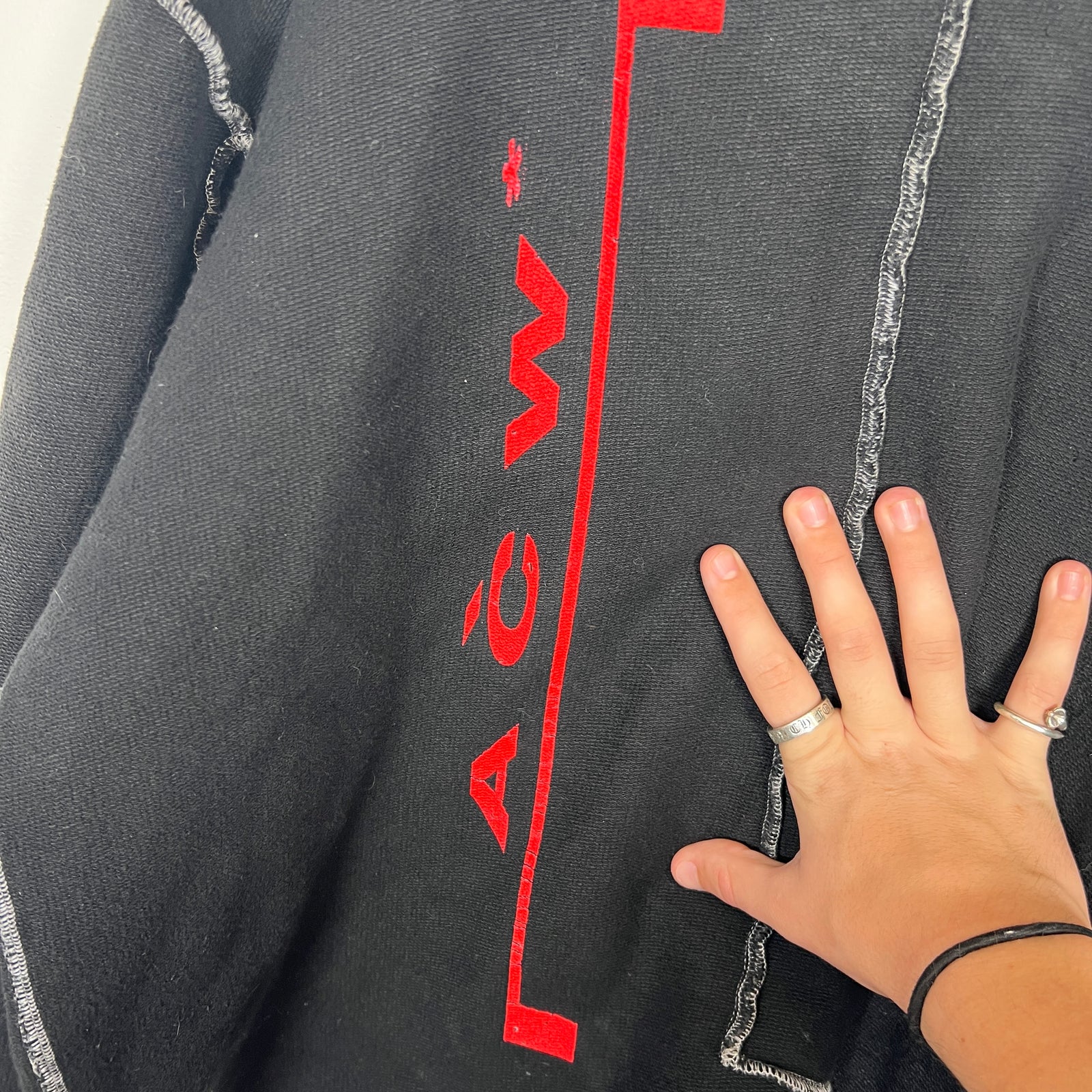 A-Cold-Wall Reverse Hoodie Size XL