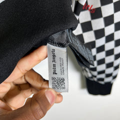Palm Angels Checkerboard Track Jacket
