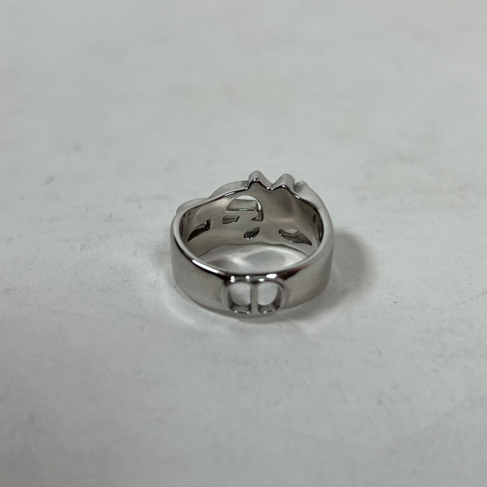 Dior x Cactus Jack Silver Ring Size M