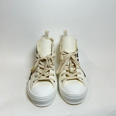 Dior B23 White 'AsteroDior' High Top Sneaker Size 44