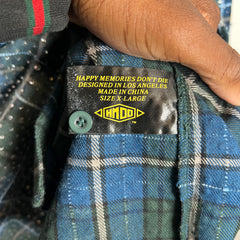 HMDD Green Disco Flannel Shirt
