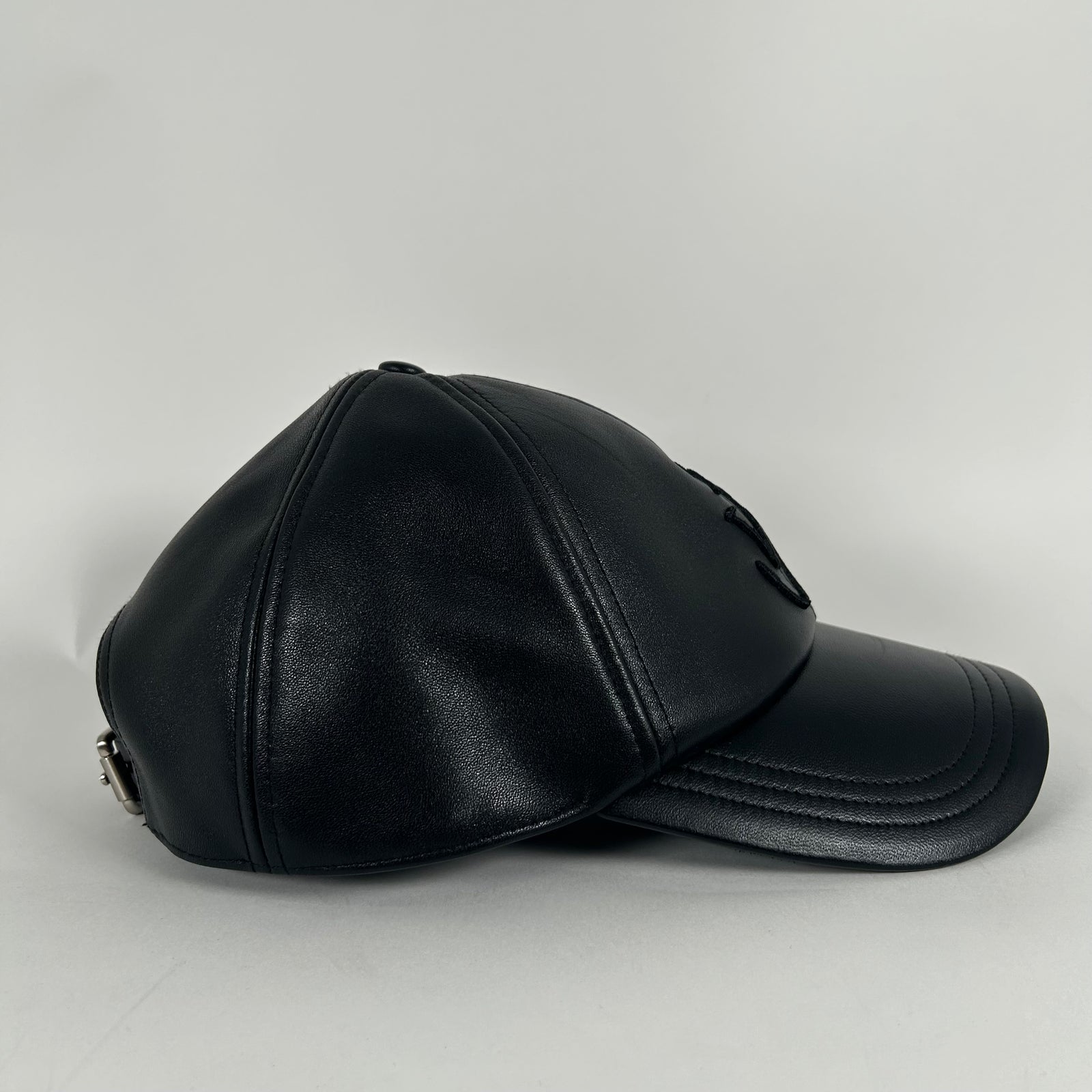 J.W. Anderson Logo Leather Dad Hat