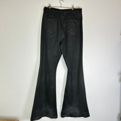 Rick Owens DRKSHDW Waxed Bolan Cut Denim