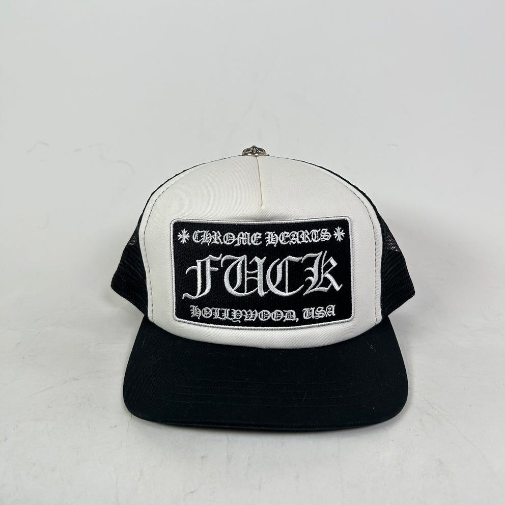 Chrome Hearts 'Fuck' Hollywood Trucker Hat