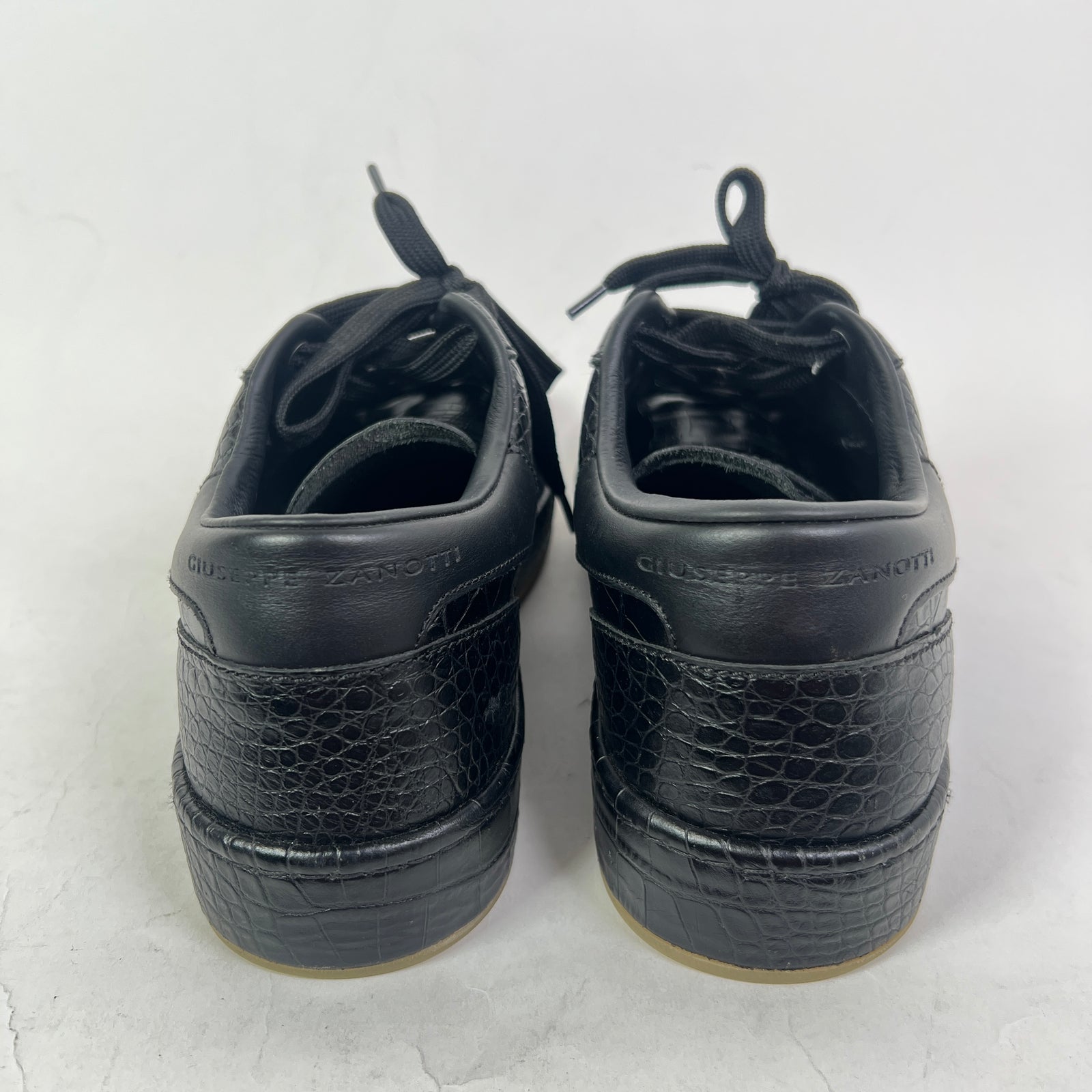 Giuseppe Zanotti Embossed Crocodile GZ-City Sneaker