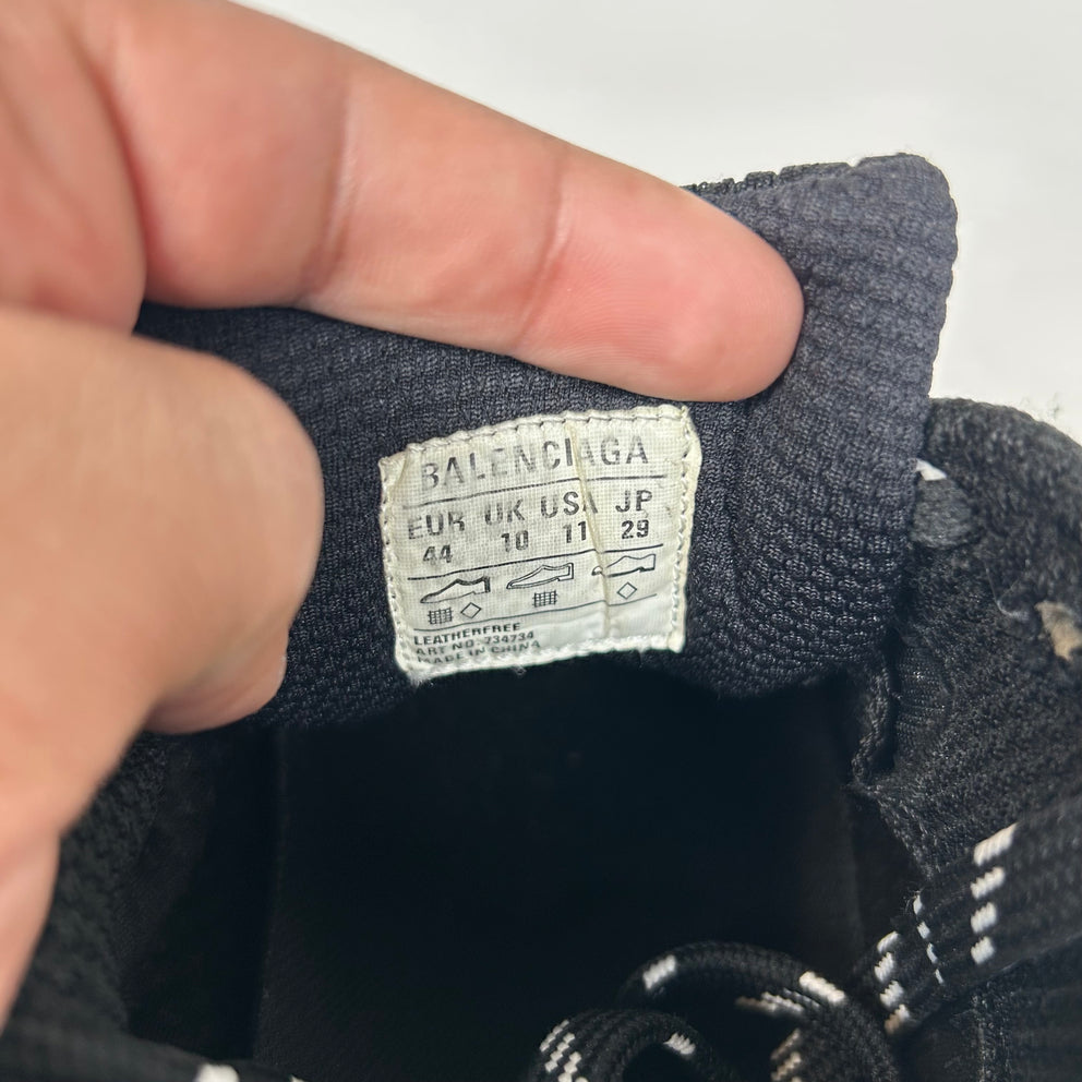 Balenciaga Black 3XL Sneaker Size 44