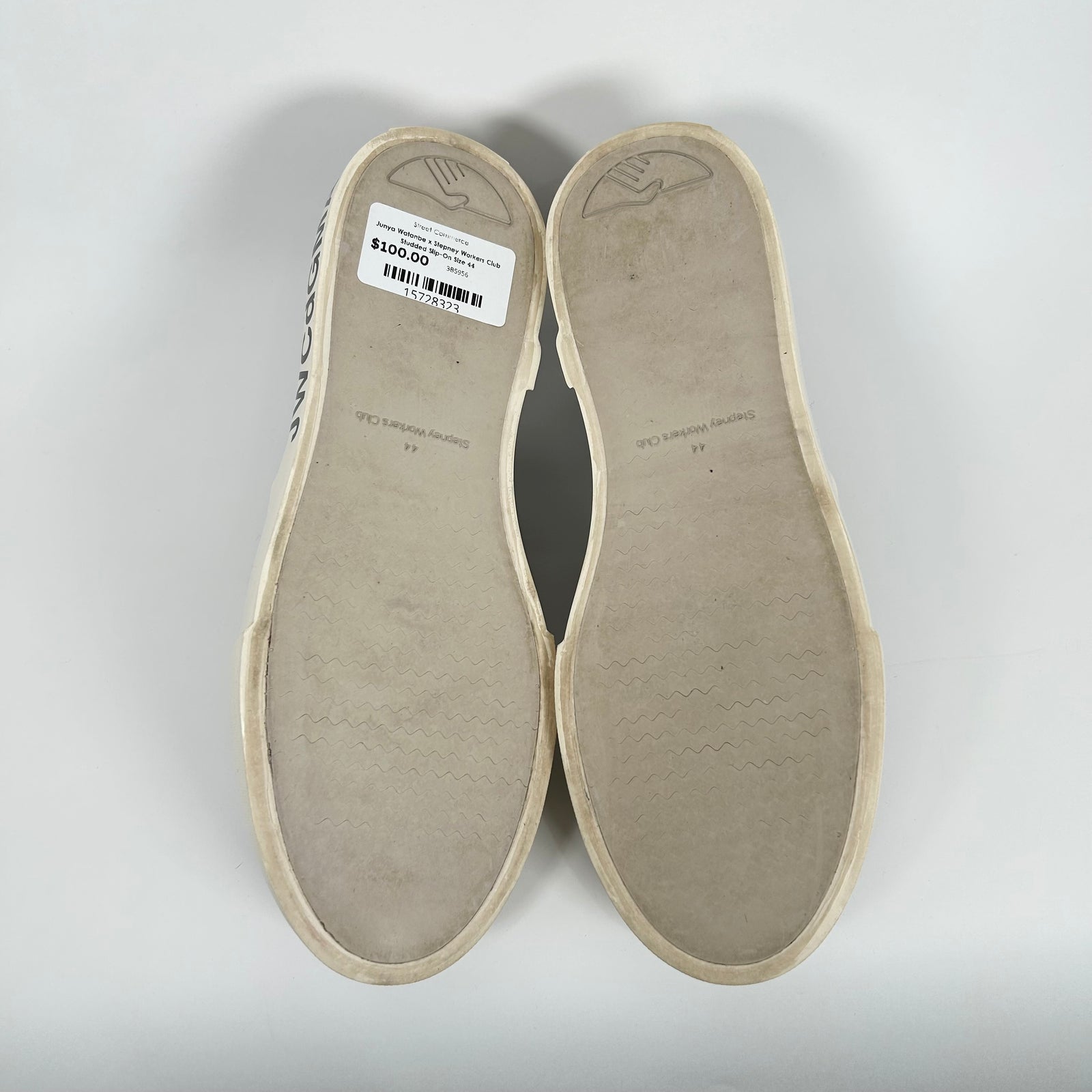 Junya Watanbe x Stepney Workers Club Studded Slip-On Size 44
