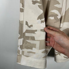 Givenchy Desert Camo Logo Shorts Size L