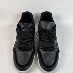 Louis Vuitton Black Monogram Trainers Sz LV8