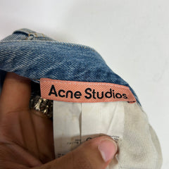 Acne Studios 2004 Trafalgar Paint Splatter Baggy Denim Jeans