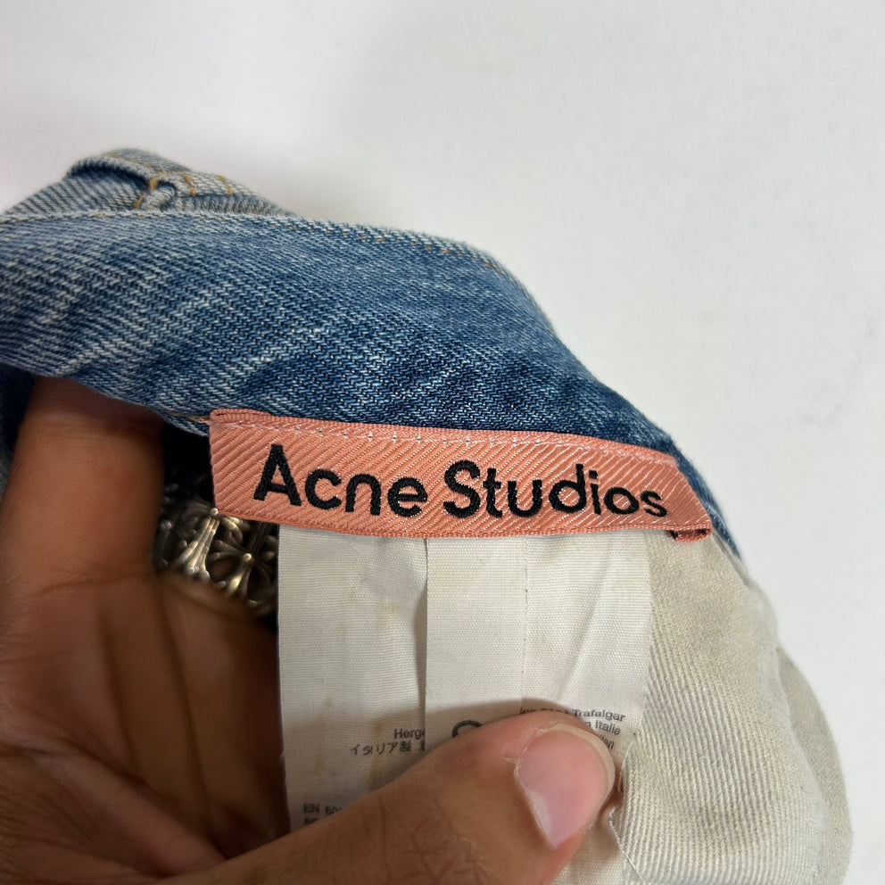 Acne Studios 2004 Trafalgar Paint Splatter Baggy Denim Jeans