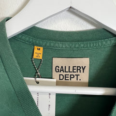 Gallery Dept Logo Green T-Shirt Size M