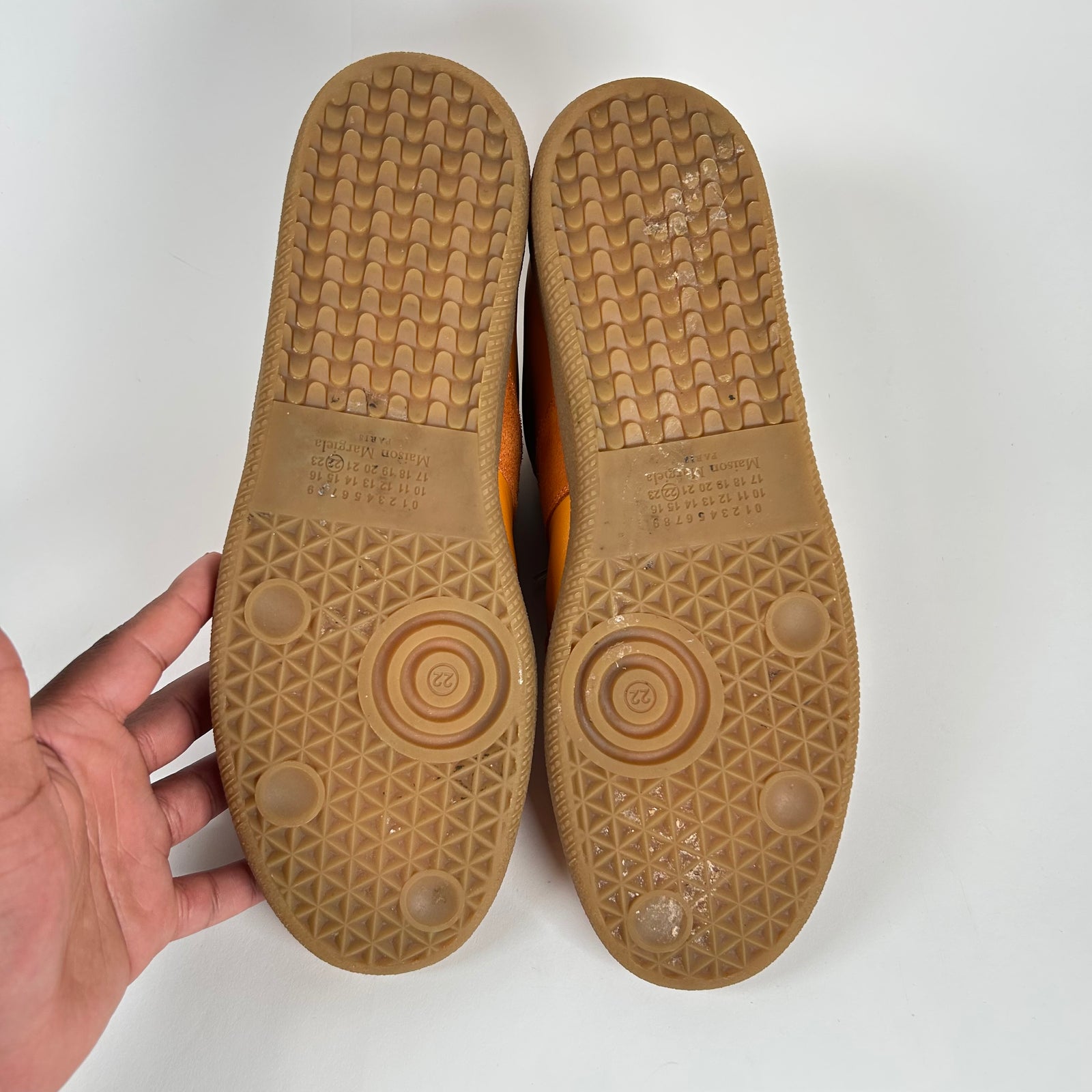 Maison Margiela Orange Gats Size 45