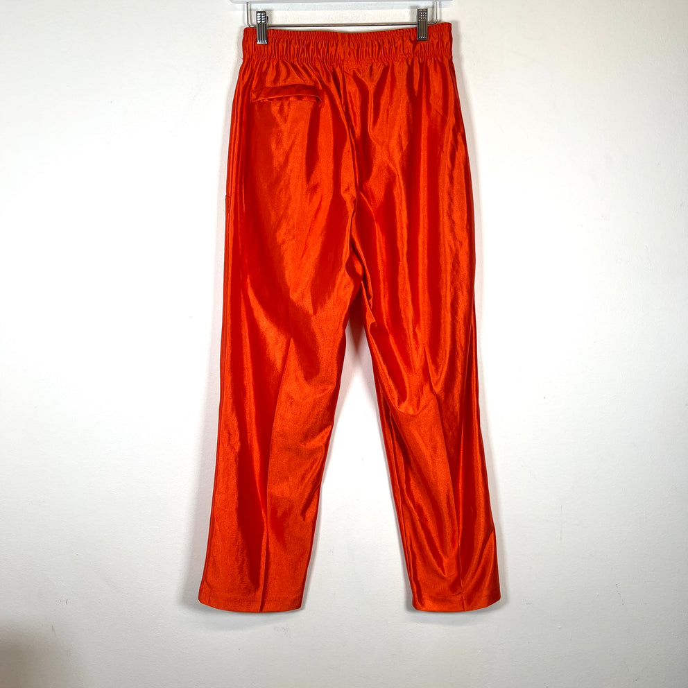 Eric Emmanuel Orange Logo Pants Size S