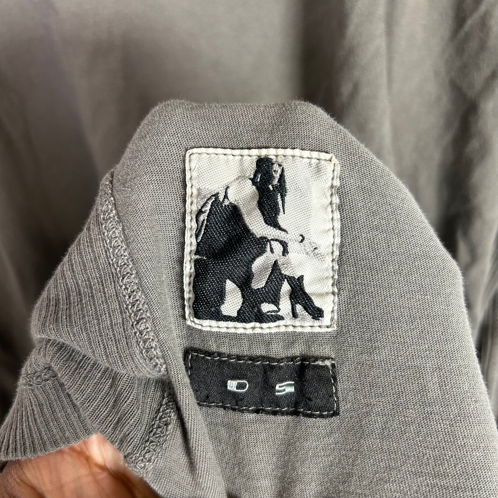 Rick Owens DRKSHDW Dark Dust Basic Ribbed Longsleeve
