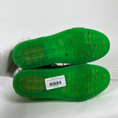 Louis Vuitton Green Canvas Trainers Size 8