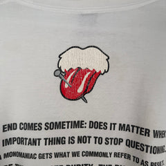 Number (N)ine Rolling Stones Tongue graphic T-Shirt Size 5