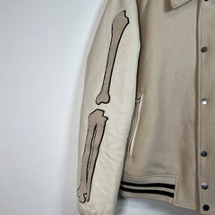 Amiri Bone Varsity Jacket Size L