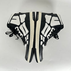 Amiri Skel Court Hi Top Black/White Size 45