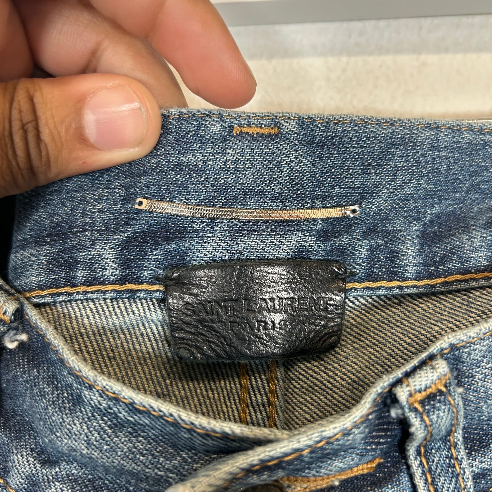 Saint Laurent Lightwash D13 Jeans Size 29