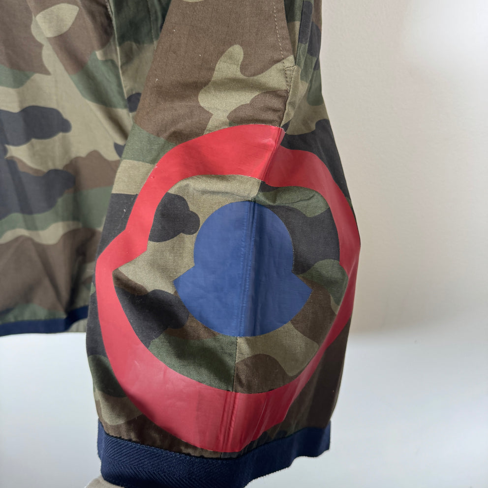 Moncler Camo Logo Shorts Size 34