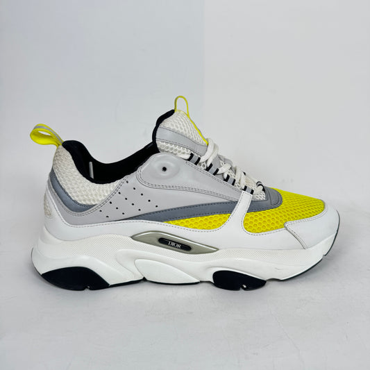 Dior B22 White/Yellow Sneaker Size 44