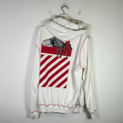 (DRY CLEANERS) Off-White x Undercover Skeleton Reverse Zip-Up Hoodie