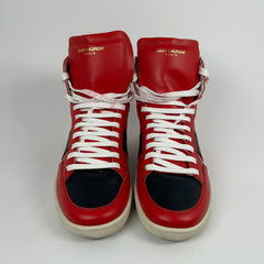 Saint Laurent SL/10H Court Inverse Bred High Tops Size 41