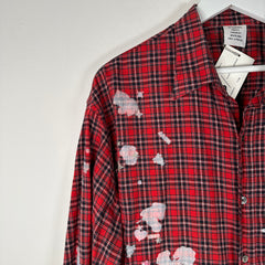 Vetements AW18 Sticker Flannel Size S