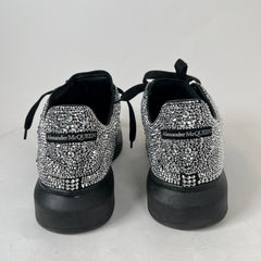 Alexander McQueen Black/Silver Crystal Sneaker Size 43