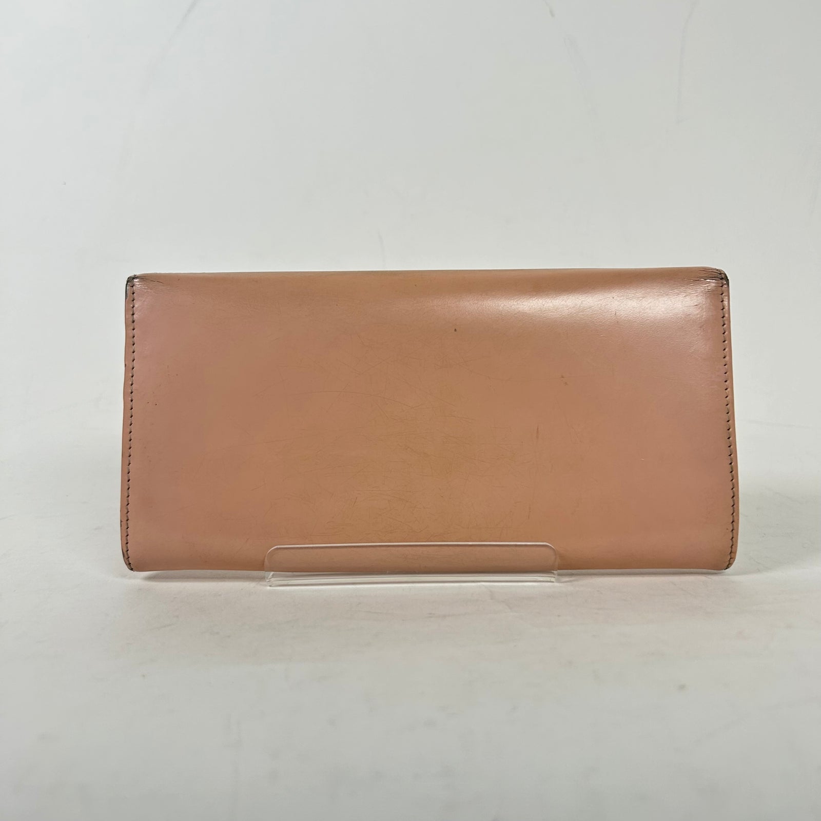 Cartier Pink Leather Long Wallet