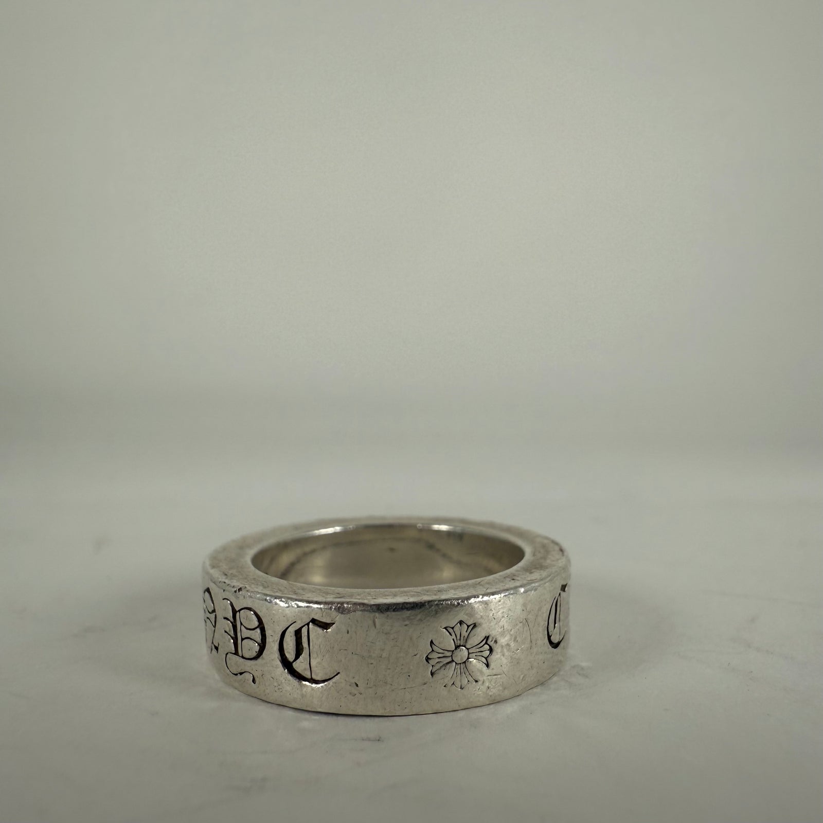 Chrome Hearts 'NYC' Spacer Ring Size 6