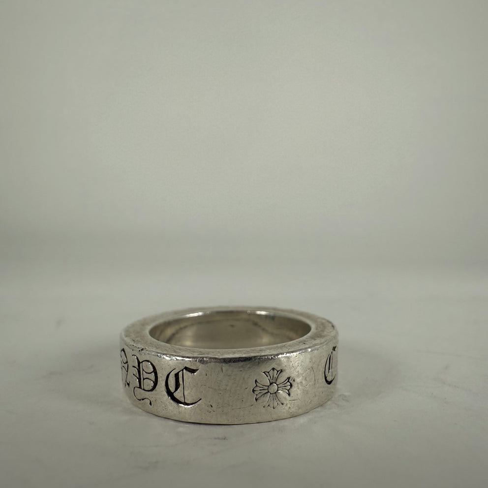 Chrome Hearts 'NYC' Spacer Ring Size 6