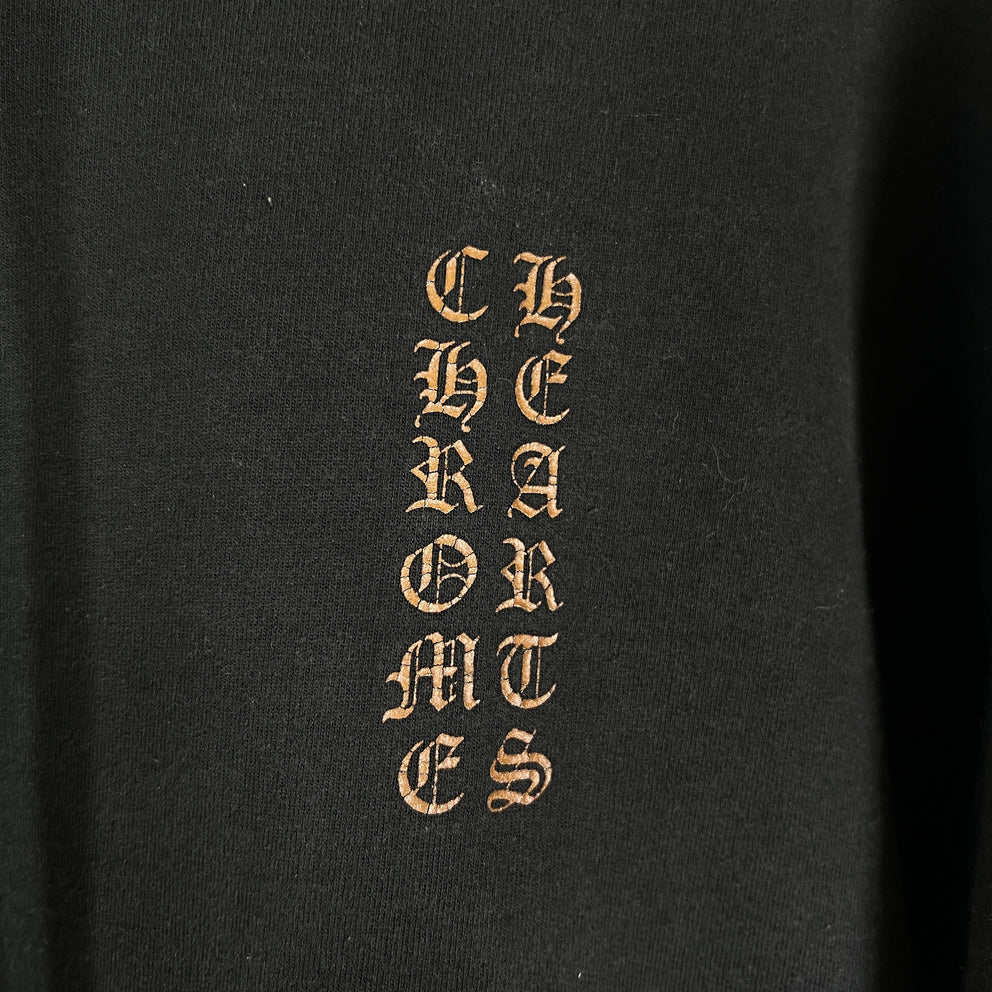 Chrome Hearts Vertical Logo Hoodie