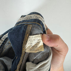 Number (N)ine Blue Repaired Denim Size 30