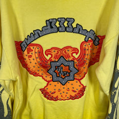 Murd333r.Fm Yellow Chopper Hoodie Size XXL