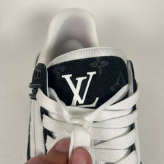Louis Vuitton Black Monogram Denim Trainer Size LV 9