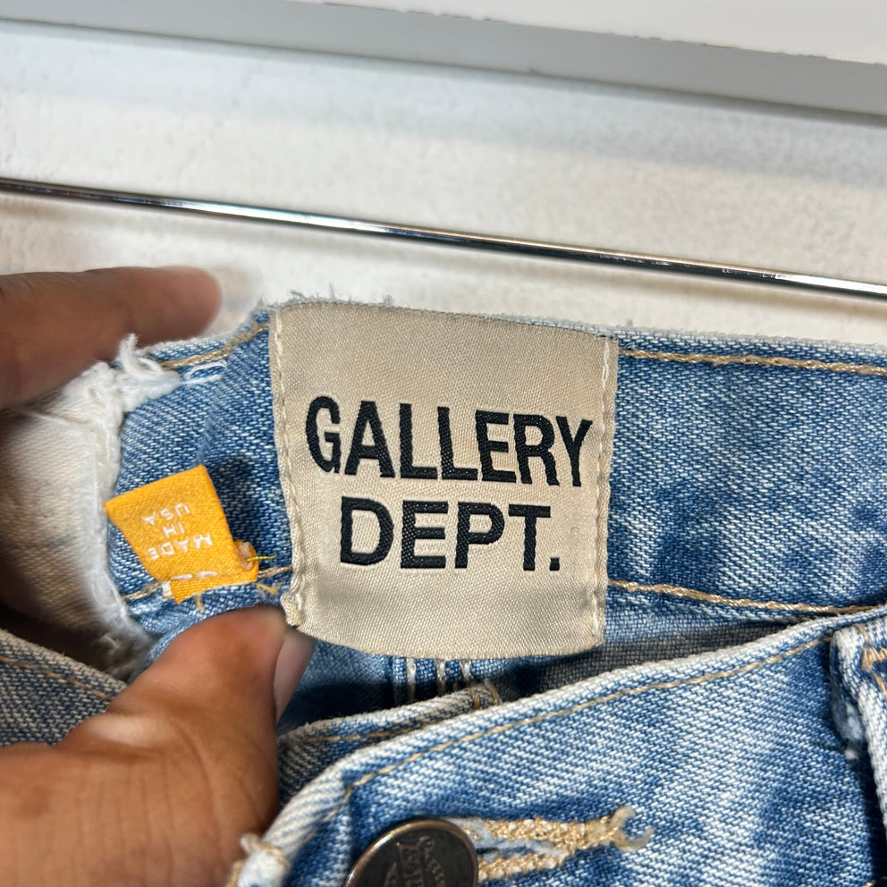 Gallery Dept Lightwash Carpenter Shorts Size 32