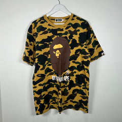 Bape Camo Head Logo T-Shirt Size XXL
