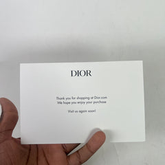 Dior Latte Grained Calfskin Medium Saddle Bag
