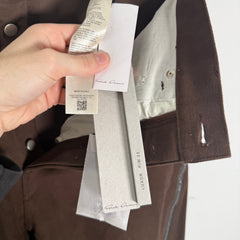 Rick Owens FW23 Luxor Brown Banana Cuts Size 32