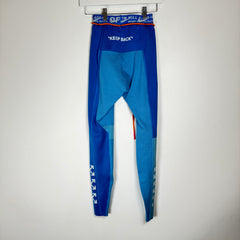 Off-White x Nike Blue Women's Easy Run Leggings Size XS